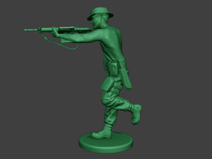 modern jungle soldier run4 mjs1 3D Print Model