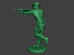 modern jungle soldier run4 mjs1 3D Print Model