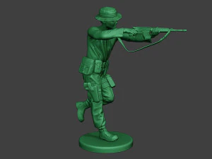 modern jungle soldier run4 mjs1 3D Print Model