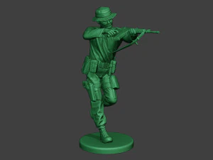 modern jungle soldier run4 mjs1 3D Print Model
