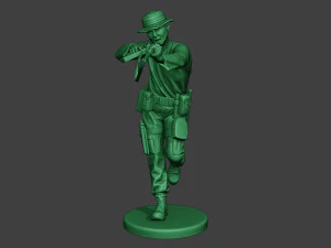 modern jungle soldier run4 mjs1 3D Print Model