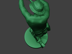 modern jungle soldier run4 mjs1 3D Print Model