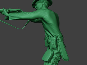 modern jungle soldier run4 mjs1 3D Print Model