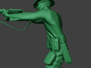 modern jungle soldier run4 mjs1 3D Print Model