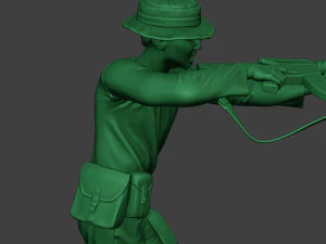 modern jungle soldier run4 mjs1 3D Print Model