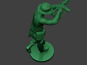 modern jungle soldier run4 mjs1 3D Print Model