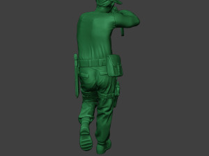 modern jungle soldier run4 mjs1 3D Print Model