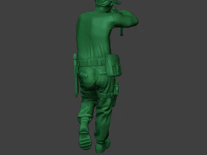 modern jungle soldier run4 mjs1 3D Print Model