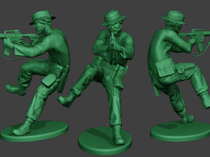 modern jungle soldiers mjs1 pack 1 3D Print Model