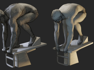 swwimming pool male acc 3140 0003 3D Model
