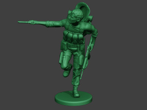 modern jungle soldier run5 mjs1 Model do druku 3D