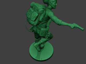 modern jungle soldier run5 mjs1 Model do druku 3D