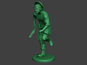 modern jungle soldier run6 mjs1 Model do druku 3D