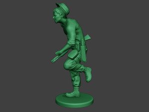 modern jungle soldier run6 mjs1 Model do druku 3D