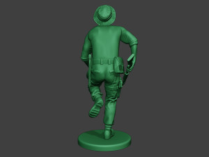 modern jungle soldier run6 mjs1 Model do druku 3D