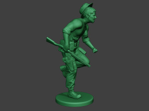 modern jungle soldier run6 mjs1 Model do druku 3D
