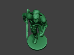 modern jungle soldier run6 mjs1 Model do druku 3D