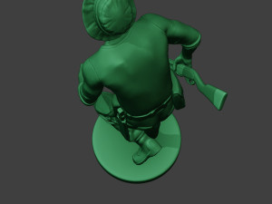 modern jungle soldier run6 mjs1 Model do druku 3D