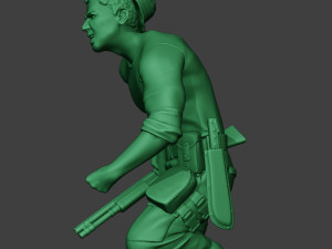 modern jungle soldier run6 mjs1 Model do druku 3D