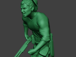 modern jungle soldier run6 mjs1 Model do druku 3D