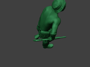 modern jungle soldier run6 mjs1 Model do druku 3D