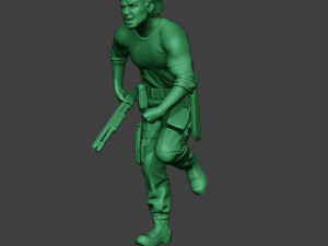 modern jungle soldier run6 mjs1 Model do druku 3D
