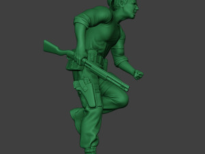 modern jungle soldier run6 mjs1 Model do druku 3D