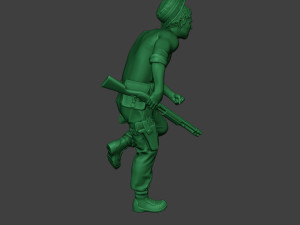 modern jungle soldier run6 mjs1 Model do druku 3D