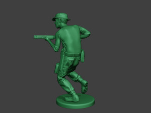 modern jungle soldier run7 mjs1 3D 프린트 모델