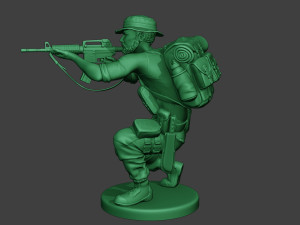 modern jungle soldier shoot crouched2 mjs1 Modelo de Impressão 3D