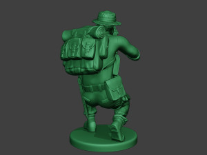 modern jungle soldier shoot crouched2 mjs1 Modelo de Impressão 3D