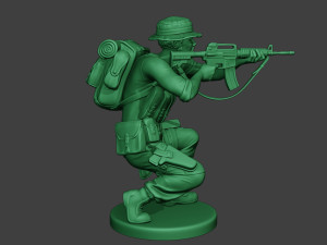 modern jungle soldier shoot crouched2 mjs1 Modelo de Impressão 3D