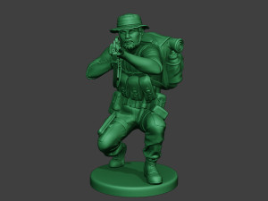 modern jungle soldier shoot crouched2 mjs1 Modelo de Impressão 3D