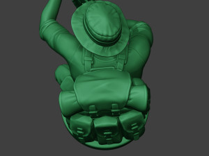modern jungle soldier shoot crouched2 mjs1 Modelo de Impressão 3D