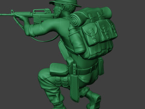modern jungle soldier shoot crouched2 mjs1 Modelo de Impressão 3D