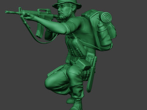 modern jungle soldier shoot crouched2 mjs1 Modelo de Impressão 3D