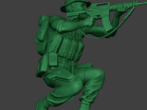 modern jungle soldier shoot crouched2 mjs1 Modelo de Impressão 3D