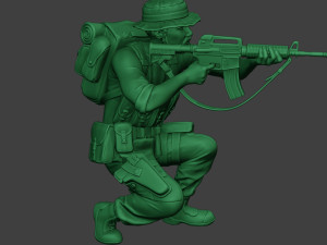 modern jungle soldier shoot crouched2 mjs1 Modelo de Impressão 3D