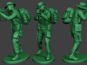 modern jungle soldier shoot stand mjs1 Modelo de impresión 3D