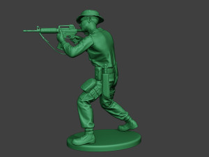 modern jungle soldier shoot stand2 mjs1 Modelo de Impressão 3D