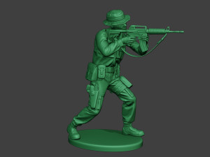 modern jungle soldier shoot stand2 mjs1 Modelo de Impressão 3D