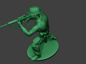 modern jungle soldier shoot stand2 mjs1 Modelo de Impressão 3D