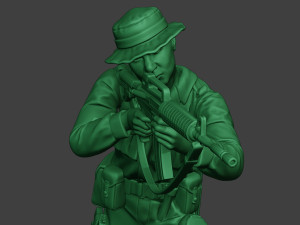 modern jungle soldier shoot stand2 mjs1 Modelo de Impressão 3D