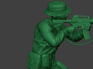 modern jungle soldier shoot stand2 mjs1 Modelo de Impressão 3D