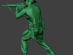 modern jungle soldier shoot stand2 mjs1 Modelo de Impressão 3D