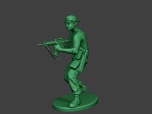 modern jungle soldier shoot stand4 mjs1 Modello di stampa 3D