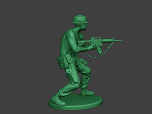 modern jungle soldier shoot stand4 mjs1 Modello di stampa 3D