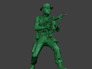 modern jungle soldier shoot stand4 mjs1 Modello di stampa 3D
