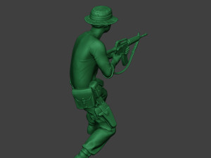 modern jungle soldier shoot stand4 mjs1 Modello di stampa 3D