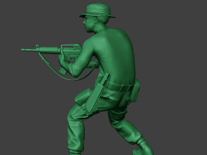 modern jungle soldier shoot stand4 mjs1 Modello di stampa 3D